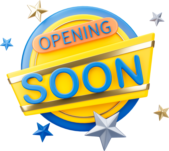 Opening soon icon isolated 3d render illustration